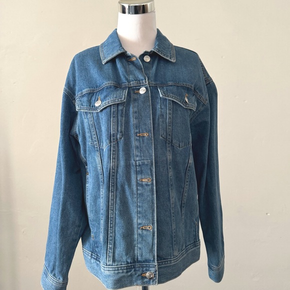 Medium Wash Denim Jacket - Picture 5 of 7